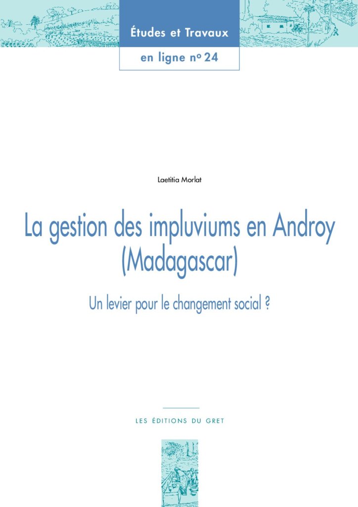 La gestion des impluviums en Androy (Madagascar)