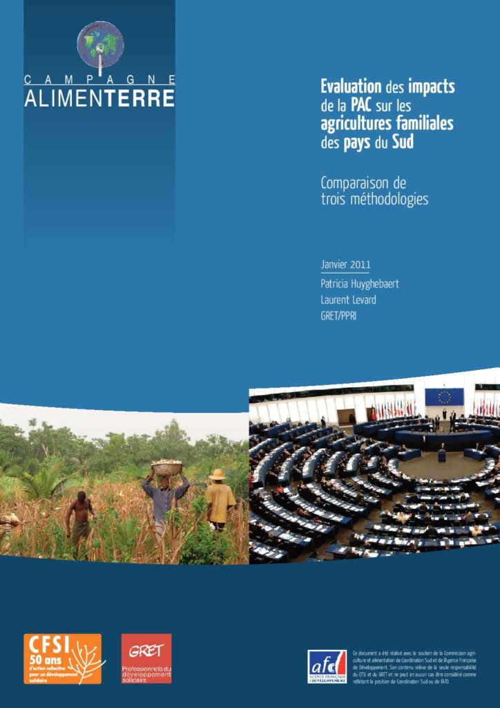 Evaluation des impacts de la PAC sur les agricultures familiales des pays du Sud