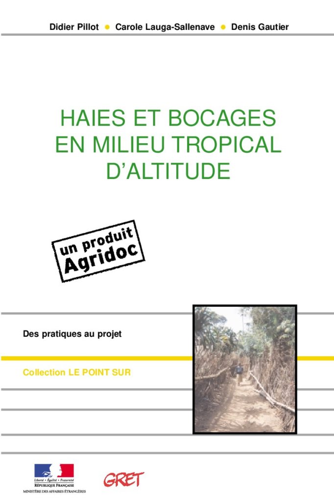 Haies et bocages en milieu tropical d’altitude