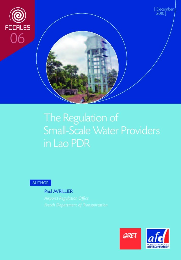 The regulation of small-scale water providers in Lao PDR