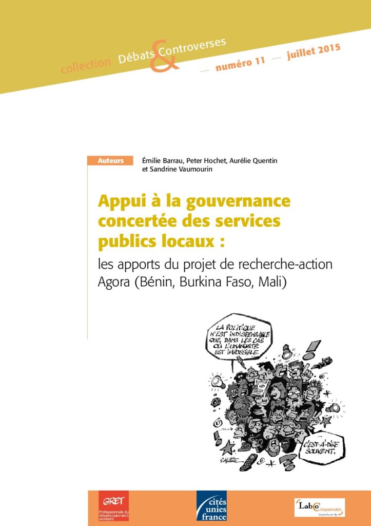 Appui à la gouvernance concertée des services publics locaux