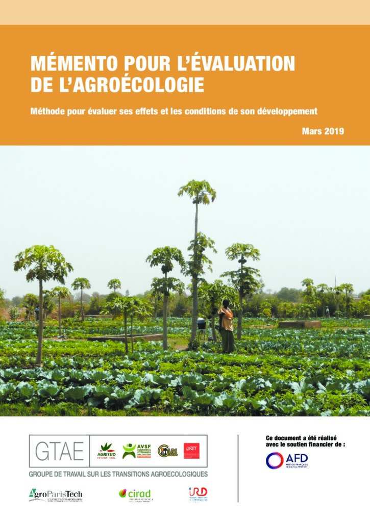 Mémento pour l’évaluation de l’agroécologie