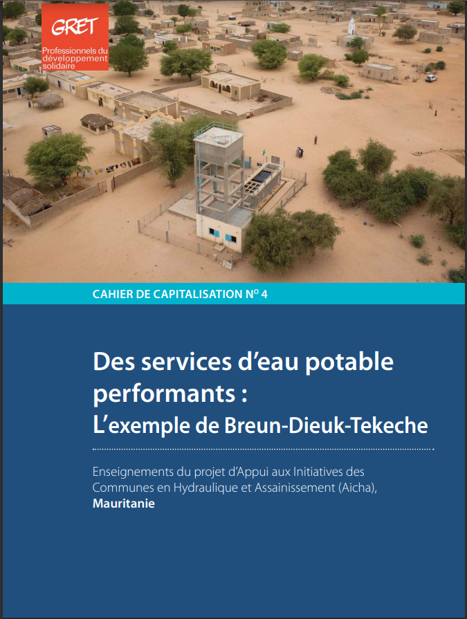 Des services d’eau potable performants : enseignements du projet AICHA, Mauritanie