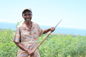Razafitsiliso Aldonne, agriculteur accompagné par le CTAS